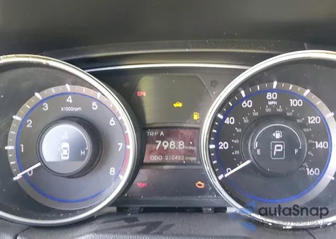 2011 Hyundai Sonata Gls z USA, uszkodzony, nr VIN 5NPEB4AC9BH116061